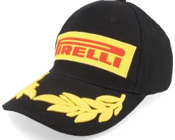Outlet Formula One Pirelli Logo F1 Podium Black Adjustable -