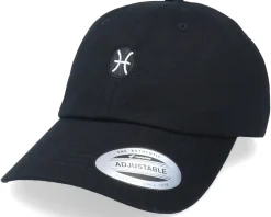 Dad Cap-Astrology Pisces Sodiac Sign Black Dad Cap -