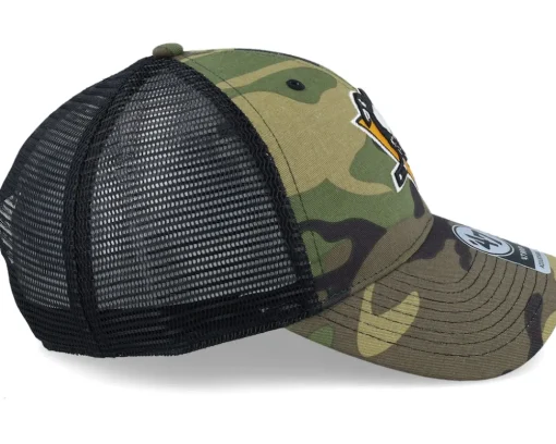 Trucker-47 Brand Pittsburgh Penguins 47 Mvp Camo/Black Trucker -