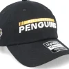 Discount Fanatics Pittsburgh Penguins Authentic Pro Game&Train Dad Cap - Black