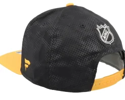 Snapback-Fanatics Pittsburgh Penguins Authentic Pro Game&Train /Gold Snapback - Black
