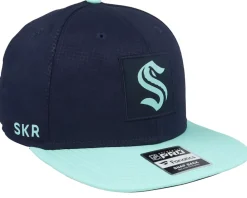 Snapback-Fanatics Pittsburgh Penguins Authentic Pro Game&Train /Gold Snapback - Black