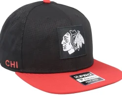 Snapback-Fanatics Pittsburgh Penguins Authentic Pro Game&Train /Gold Snapback - Black