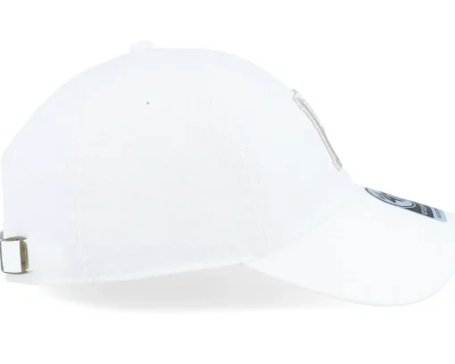 Dad Cap-47 Brand Pittsburgh Pirates Clean Up White Dad Cap -