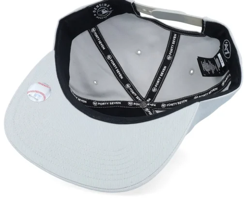 Snapback-47 Brand Pittsburgh Pirates Linscott Captain Rl Snapback - Grey