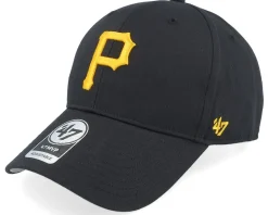 Adjustable-47 Brand Pittsburgh Pirates Raised Basic Mvp Black Adjustable -