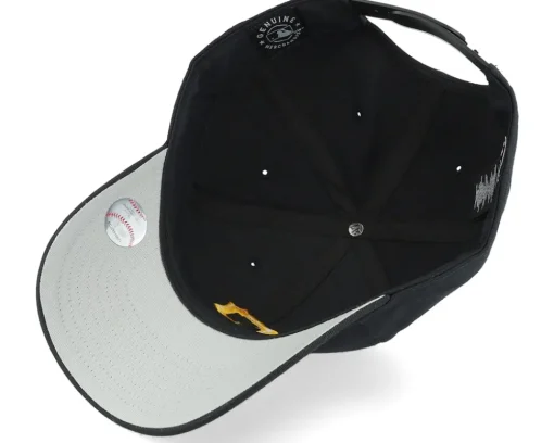 Adjustable-47 Brand Pittsburgh Pirates Raised Basic Mvp Black Adjustable -