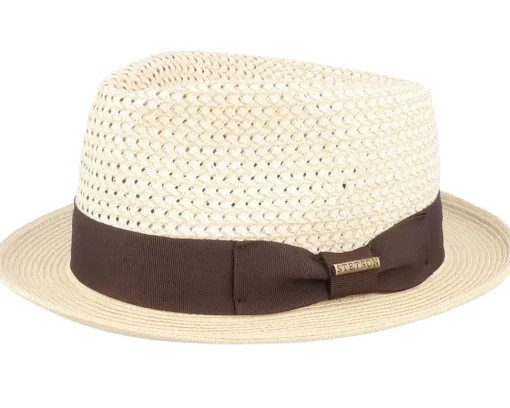 Sale Stetson Player Cotton Toyo Straw Hat -