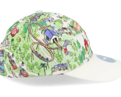 Dad Cap-Puma Players Edition Cap Frosted Ivory All Over Print Dad Cap -