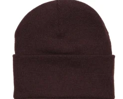 Blank Beanies-Beechfield Plum Cuff Blank Beanie - Purple