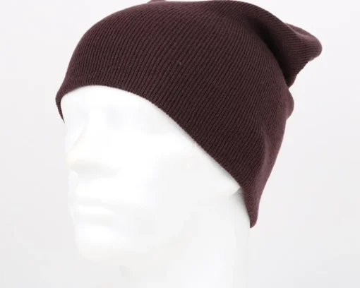 Blank Beanies-Beechfield Plum Cuff Blank Beanie - Purple