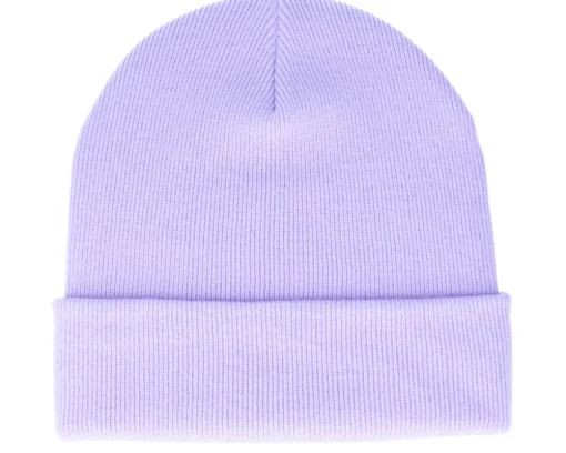 Blank Beanies-Beechfield Plum Cuff Blank Beanie - Purple