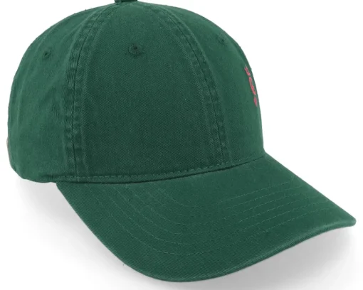 Fashion Iconic Poker Queen Crown Wai Washed Mom Cap - Green