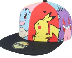 Clearance Difuzed Pokémon Multi Pop Art Snapback -