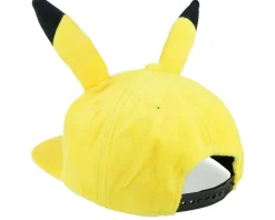 Snapback-Difuzed Pokémon Angry Pikachu Plush Yellow Snapback -