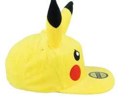 Snapback-Difuzed Pokémon Angry Pikachu Plush Yellow Snapback -