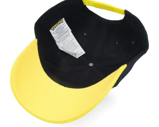 Online Difuzed Pokémon Badge Olympics Black/Yellow Adjustable -
