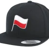 Snapback-Forza Poland Flag Black Snapback -