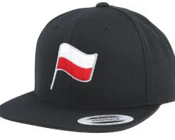 Snapback-Forza Poland Flag Black Snapback -