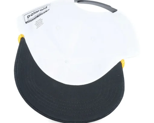 Adjustable-American Needle Polaroid Roscoe White/Black A-Frame Adjustable -