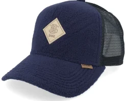 Trucker-Djinns Pole Fleece Navy/Black A-Frame Trucker -