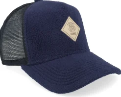 Trucker-Djinns Pole Fleece Navy/Black A-Frame Trucker -
