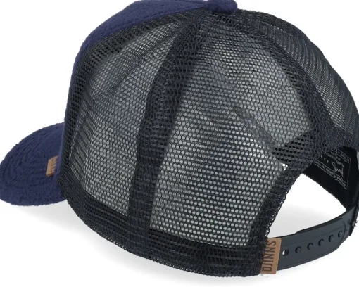 Trucker-Djinns Pole Fleece Navy/Black A-Frame Trucker -