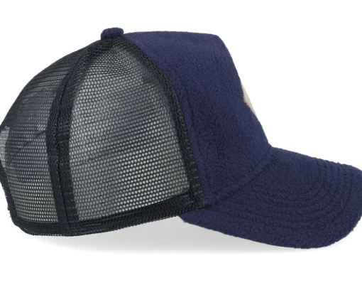Trucker-Djinns Pole Fleece Navy/Black A-Frame Trucker -