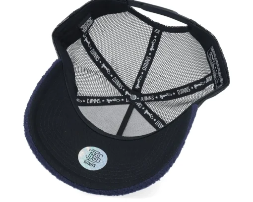 Trucker-Djinns Pole Fleece Navy/Black A-Frame Trucker -