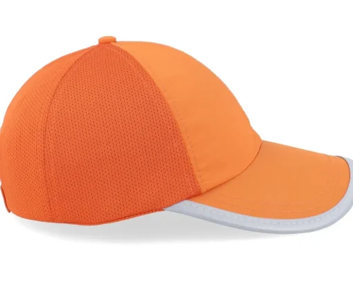 Dad Cap-MJM Hats Polyamide/Polyester Orange Dad Cap -