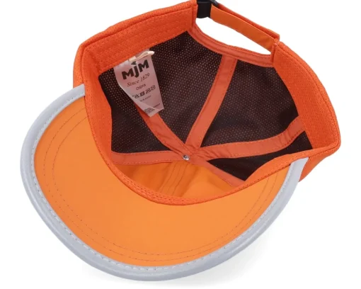 Dad Cap-MJM Hats Polyamide/Polyester Orange Dad Cap -