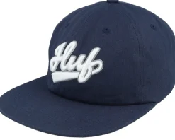 Snapback-HUF Pop Fly 6 Panel Hat Navy Strapback -