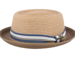 Hot Stetson Pork Pie Toyo Straw Hat -