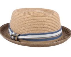 Hot Stetson Pork Pie Toyo Straw Hat -