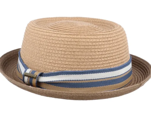 Hot Stetson Pork Pie Toyo Straw Hat -