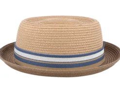 Hot Stetson Pork Pie Toyo Straw Hat -