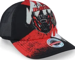 Trucker-Mitchell & Ness Portland Trail Blazers Hyper Black Trucker -