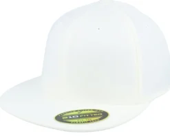Fitted-Flexfit Premium 210 Fitted - White
