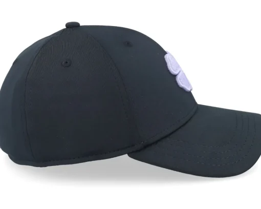 Flexfit-Black Clover Premium Clover 120 Black W Lavender Clover Flexfit -