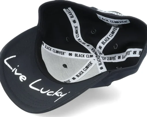 Flexfit-Black Clover Premium Clover 41 Black/White Clover Flexfit -