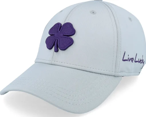 Flexfit-Black Clover Premium Clover 123 Silver/Parachute Purple Flexfit -