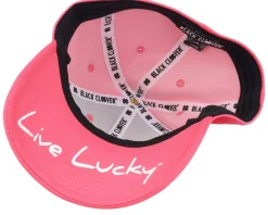 Discount Black Clover Premium Clover Psych Pink/White Flexfit -
