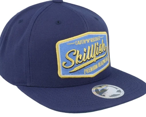 Snapback-Skillfish Premium Fishing Classic Navy Snapback -