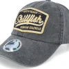 Online Skillfish Premium Fishing Vintage Washed Black Dad Cap -