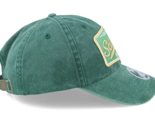 Online Skillfish Premium Fishing Vintage Washed Green Dad Cap -
