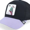 Clearance Goorin Bros. Premium Pigeon Black/Lavendel Trucker -