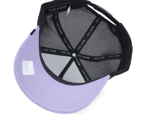 Clearance Goorin Bros. Premium Pigeon Black/Lavendel Trucker -