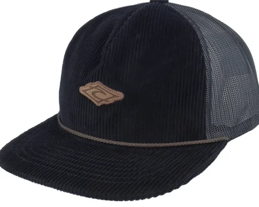 Best Rip Curl Premium Surf Corduroy Black Trucker -