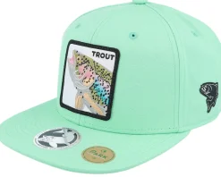 Snapback-Skillfish Pro Fishing Trout Teal Sustainable Snapback - Green