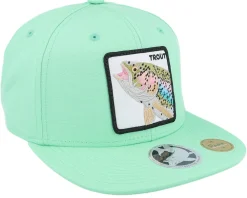 Snapback-Skillfish Pro Fishing Trout Teal Sustainable Snapback - Green